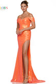 Colors Prom Dress in Orange 