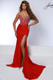 Strapless Beaded Corset Johnathan Kayne Dress 2820