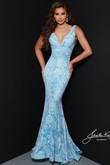 Johnathan Kayne Prom Dress in Ice Blue Johnathan Kayne Prom Dress in Ice Blue