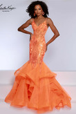 Johnathan Kayne Prom Dress in Orange