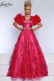 Johnathan Kayne Prom Dress in Magenta 