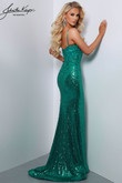 Johnathan Kayne Prom Dress in Jade