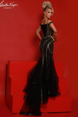 Johnathan Kayne Prom Dress in Black-Gold