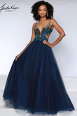 Johnathan Kayne Prom Dress in Navy