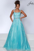 Beaded A-Line Johnathan Kayne Dress 2895