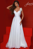 Johnathan Kayne Prom Dress in White