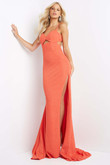 Orange Sweetheart Jovani Prom Dress JVN07344