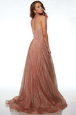 Alyce Paris Prom Dress in Rose Gold 