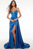 Santorini Blue Alyce Paris Prom Dress 61603