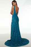 Alyce Paris Prom Dress in Ocean 