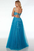 Alyce Paris Prom Dress in Cyan