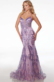 Fit and Flare Alyce Paris Prom Dress 61656