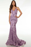 Alyce Paris Prom Dress in Dark Orchid