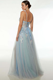 Alyce Paris Prom Dress in Light Blue/Pink