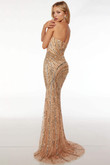 Alyce Paris Prom Dress in Gold