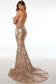 Alyce Paris Prom Dress in Gold