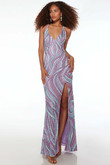 Alyce Paris Prom Dress in Lilac/Multi 