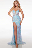 Alyce Paris Prom Dress in Light Blue 