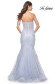 La Femme Prom Dress in Light Periwinkle 