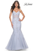 Light Periwinkle Mermaid La Femme Prom Dress 32214