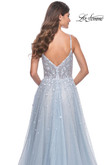 La Femme Prom Dress in Light Blue 