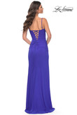 La Femme Prom Dress in Royal 