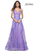 La Femme Prom Dress in Periwinkle 