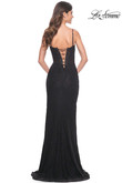 La Femme Prom Dress in Black 