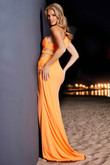 Jovani Prom Dress in Orange