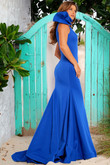 Jovani Prom Dress in Cobalt