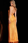 Jovani Prom Dress in Orange 