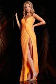 Jovani Prom Dress in Orange 