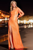 Jovani Prom Dress In Orange