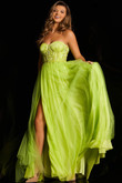 Jovani Prom Dress in Lime 