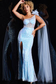 Jovani Prom Dress JVN39382 in Ice Blue 
