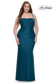 Dark Teal La Femme 32195 Prom Dress