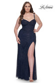 Navy La Femme 32243 Prom Dress