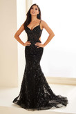 Black corset dress Ellie Wilde EW36060