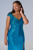 Close up of the dress Tiffany 16198