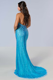 Open back prom dress Tiffany 16205