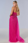 Pink Tiffany 16214 dress with zipper