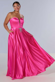 Tiffany 16219 Lilac garden strapless dress 
