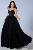 Tiffany 16252 A-line dress 