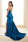 Peacock Ellie Wilde EW36076open back dress