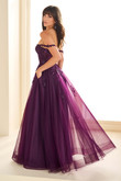 Back of the dress Ellie Wilde EW36083