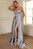 Silver Rachel Allan 70739 A-line dress 