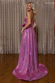 Back of the dress Rachel Allan 70791