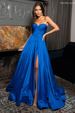 Royal Rachel Allan 70809 dress with sweetheart neck 