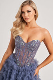 Colette CL8170 prom dress with High Slit