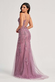 Lace up back of the dress Colette CL8210